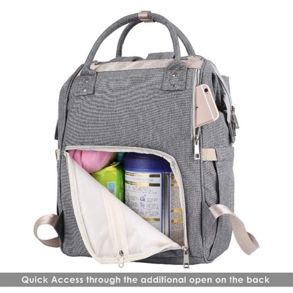 Bamny Diaper Bag Backpack for Mom and Dad - Picture 2 of 12